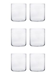 Набор из 6 бокалов Олд фэшн Nude Grid 390 мл 64010-Grid_6
