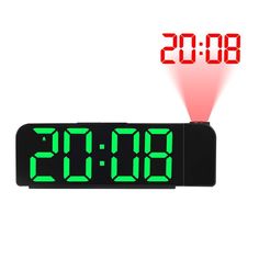 Настольные электронные часы TIME96, с будильником