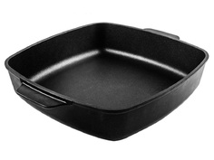 Противень Горница 320х320мм Классика литые ручки без крышки п321а