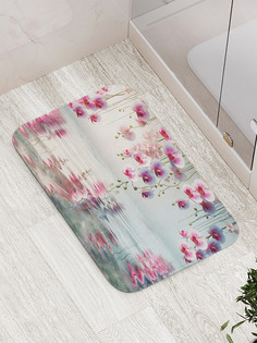 Коврик для ванной и туалета мягкий JoyArty Отблеск орхидей, bath_sd1100