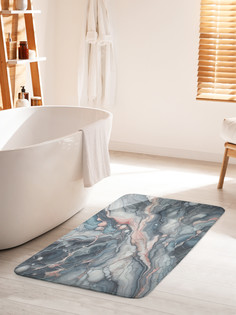 Коврик для ванной туалета JoyArty Мраморное панно, bath_sd1112_60x100