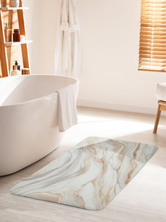 Коврик для ванной туалета JoyArty Нежный мрамор, bath_sd1114_60x100