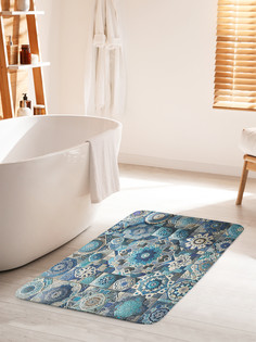 Коврик для ванной туалета JoyArty Турецкий печворк, bath_sd1120_60x100