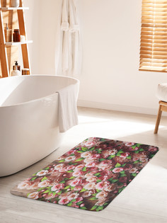 Коврик для ванной туалета JoyArty Розы на дереве, bath_sd1146_60x100