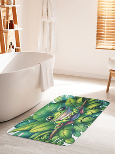 Коврик для ванной туалета JoyArty Тропический лягушонок, bath_sd1095_60x100