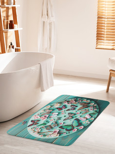Коврик для ванной туалета JoyArty Коллекция бабочек, bath_sd1162_60x100