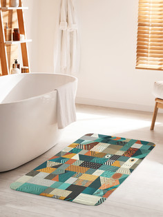 Коврик для ванной туалета JoyArty Современная геометрия, bath_430027_60x100