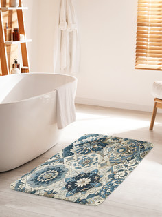 Коврик для ванной туалета JoyArty Турецкая плитка, bath_430014_60x100