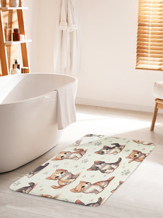 Коврик для ванной туалета JoyArty Котята с лапками, bath_429899_60x100