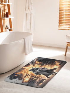 Коврик для ванной туалета JoyArty Кот-спецагент, bath_429877_60x100