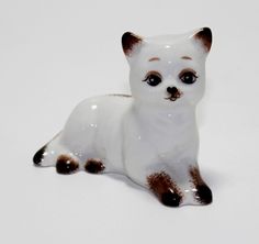 Фарфоровая статуэтка Фарфор Сысерти Кошка Маша