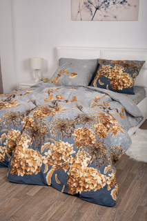 Постельное белье Миланика Рапсодия 2.0 спальное с Европростыней Бязь Milanika