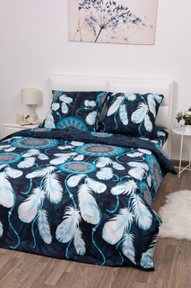 Постельное белье Миланика Талисман 2.0 спальное с Европростыней Бязь Milanika