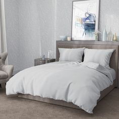 Комплект постельного белья La Notta 2 спальный Евро простыня 220х240 см