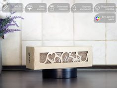 Полотенце D-vibe с вышивкой имени Алёна Сердца