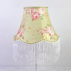 Абажур для торшера светильника с бахромой е27 No Brand