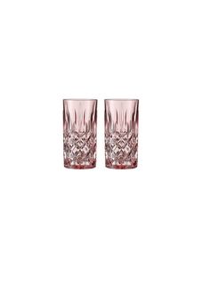 Набор из 2 стаканов Nachtmann Noblesse Fresh Colors 395 мл, розовый