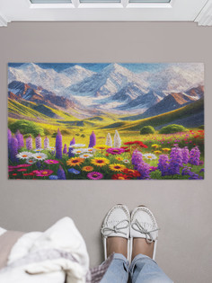 Коврик придверный JoyArty Горная поляна, door_sd1025