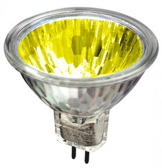 Лампа галогеновая Vito 50W GU5.3 12V со стеклом CLRMR16-50WYELGU5.312V