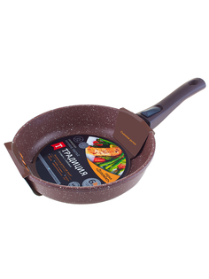 Сковорода Традиция Доломит антипригарная, со съемной ручкой, 26 см