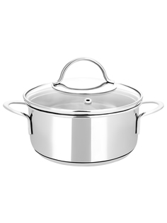 Кастрюля с крышкой Appetite Pretty, нержавеющая сталь, 1 л
