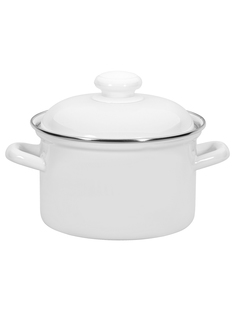 Кастрюля эмалированная Лысьвенские эмали, с крышкой, 2 л