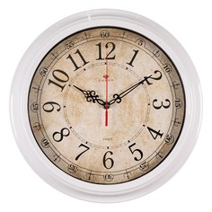 Часы настенные интерьерные Ретро классика, бесшумные, 35 x 35 см, АА No Brand