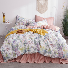 Комплект постельного белья VIVA - HOME TEXTILE Евро 160х200х30