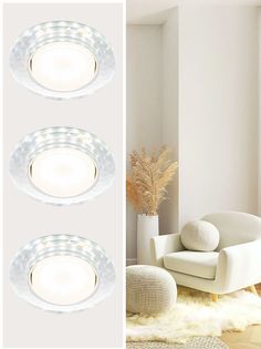 Встраиваемый светильник Max Light Crystal LED 25 GX53 ML, 3 шт