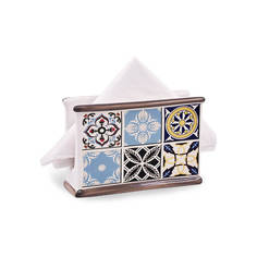 Салфетница Maestro MR-20005-44 керамика Holiday in Porto 12х9х4,5см.