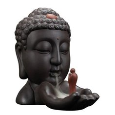 Подставка для благовоний Luxury Gift Голова Будды, керамика H 14 см