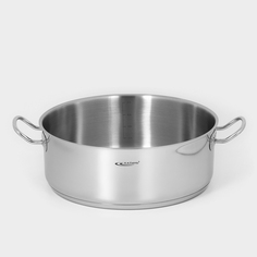 Кастрюля Катунь 10398221 Общепит, 8 л, d34 см, h12,2 см, Katun