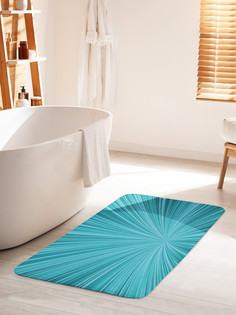 Коврик для ванной туалета JoyArty Иллюзорный тоннель, bath_13260_60x100