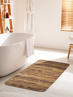 Коврик для ванной туалета JoyArty Классический забор, bath_20390_60x100