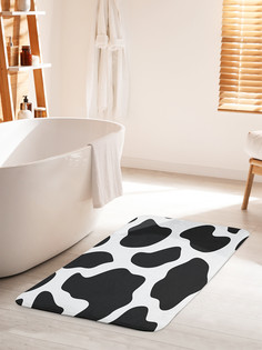Коврик для ванной туалета JoyArty Крупные пятна на шкуре, bath_41044_60x100