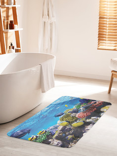 Коврик для ванной туалета JoyArty Морская бездна, bath_9249_60x100