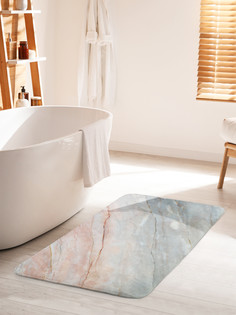 Коврик для ванной туалета JoyArty Мраморный градиент, bath_37025_60x100