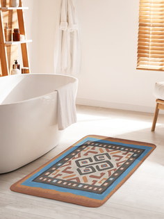 Коврик для ванной туалета JoyArty Африканские мотивы, bath_389761_60x100