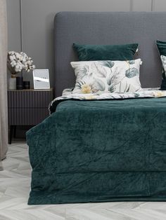 Комплект с одеялом KAZANOV.A Сицилия изумруд , 1.5 спальный Kazanov.A.