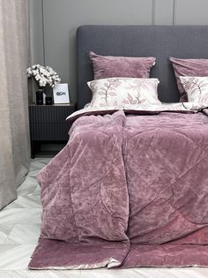 Комплект с одеялом KAZANOV.A Ингрид пыльная роза , 1.5 спальный Kazanov.A.