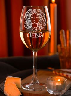 Бокал LaserGlass Дева