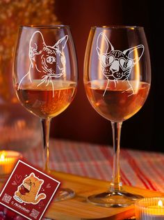 Бокал для вина LaserGlass с рисунком Сфинксы
