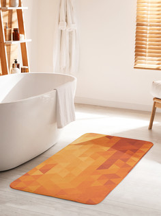 Коврик для ванной туалета JoyArty Геометрические узоры, bath_13496_60x100