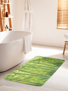 Коврик для ванной туалета JoyArty Бамбуковые стебли, bath_13726_60x100