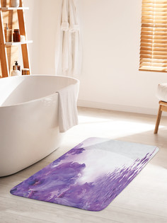 Коврик для ванной туалета JoyArty Цветочный океан, bath_16265_60x100
