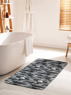 Коврик для ванной туалета JoyArty Вертикальные штрихи, bath_52525_60x100