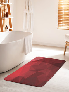 Коврик для ванной туалета JoyArty Призменная абстракция, bath_52806_60x100