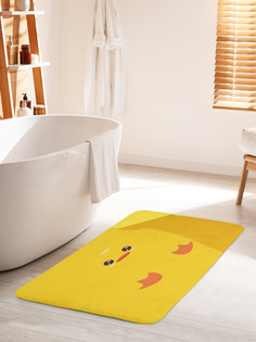 Коврик для ванной туалета JoyArty Маленький желтый утенок, bath_274857_60x100
