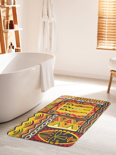 Коврик для ванной туалета JoyArty Африканский этнос, bath_17578_60x100