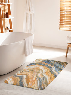 Коврик для ванной туалета JoyArty Послойный срез, bath_33971_60x100